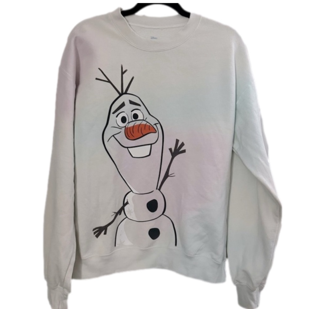 Disney Frozen Olaf Tie Dye Sweatshirt Women’s Medium
